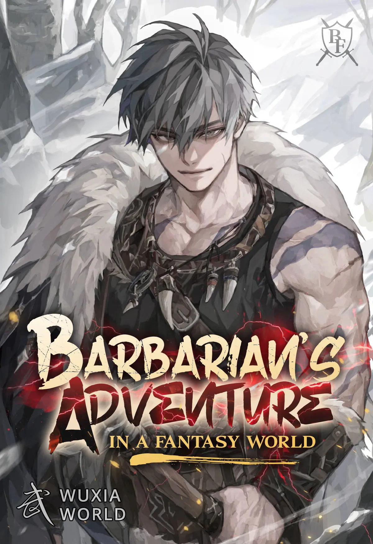 Barbarian's Adventure in a Fantasy World